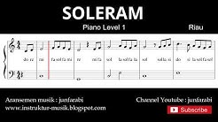 not balok soleram - piano level 1 - lagu daerah riau / melayu - doremi  - Durasi: 1:36. 