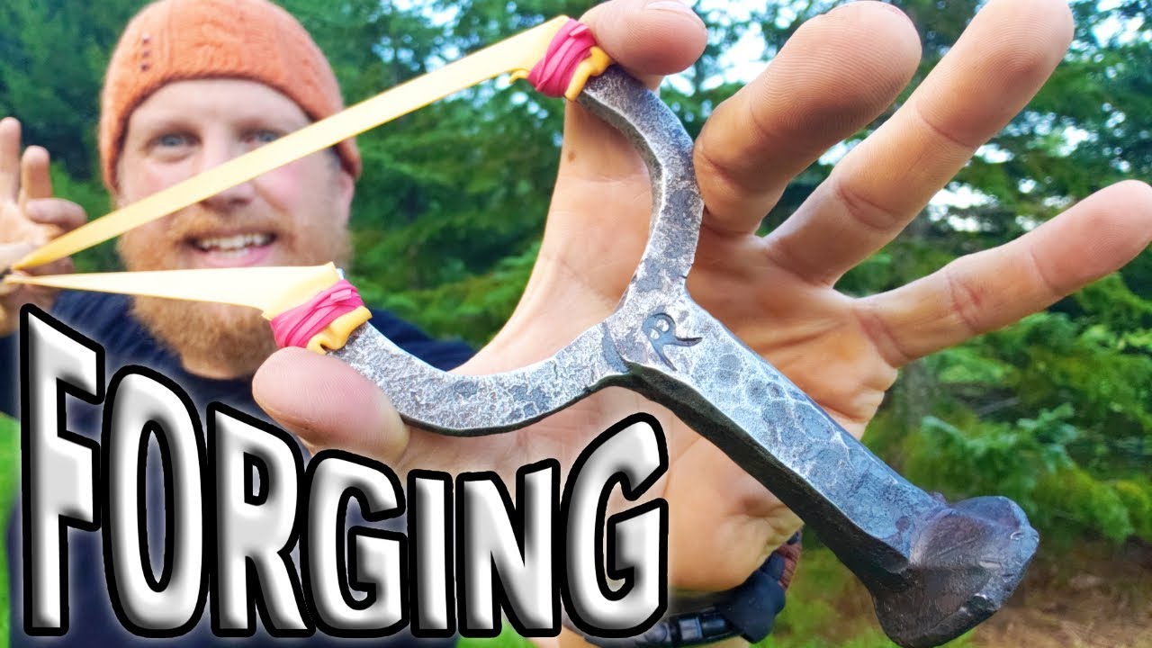 a Railroad Spike SLINGSHOT Trick Shot Tuesday Ep.12 YouTube