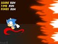 Sonic Running For His Life Animation 