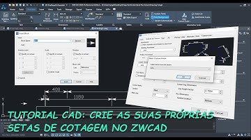 Tutorial CAD: Como Criar as suas Próprias Setas de Cotagem no ZWCAD