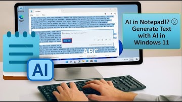 Generate Text with AI in Notepad | Windows 11 Write for Notepad Tutorial (Free & Paid)