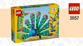 LEGO® Creator 3in1 Exotic Peacock (31157)[355 pcs] Dragonfly