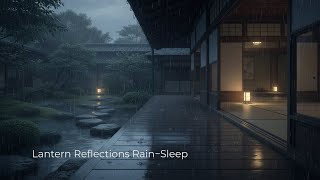 Lantern Reflections Rain−Sleep