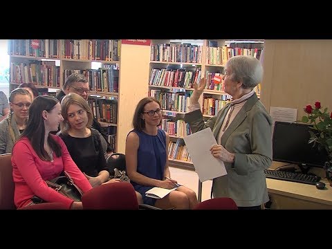 В ЛЦБ прошла презентация книги Марии Платаце Фачсы Файны Platās acis