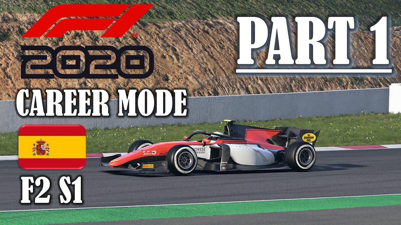 F1 2020 CAREER MODE F2 PART 1 - SPANISH GP: Comeback! - (PC) 1080P FHD 60FPS - NO COMMENTARY