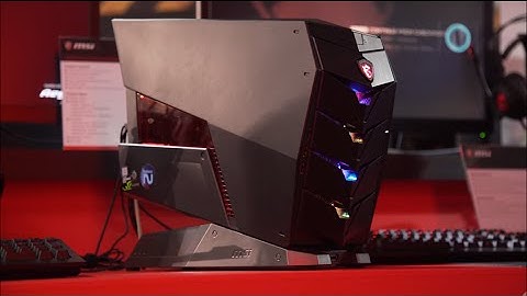 Futuristic new case from MSI! - Aegis X