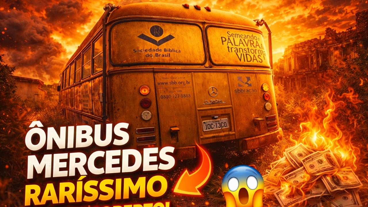 ISSO VALE MUITO!! ÔNIBUS RARO COM ESSE VALOR!?