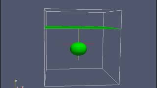 Rising of Bubble 3D, using OpenFOAM.