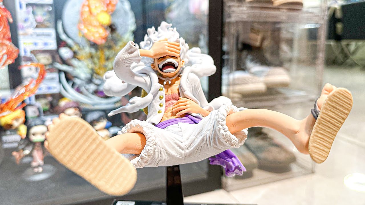 キングオブアーティスト　ニカ　5個セット Unboxing King Of Artist - One Piece Monkey D Luffy Gear 5