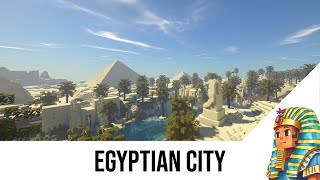 Minecraft Ancient Egyptian City Build