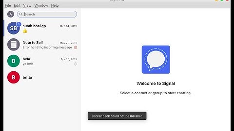 How to install signal on linux | kali linux
