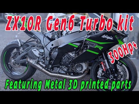 ZX10R Gen 6 turbo kit walkaround & dyno