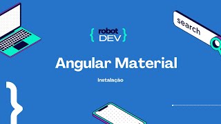 Angular material: instalação