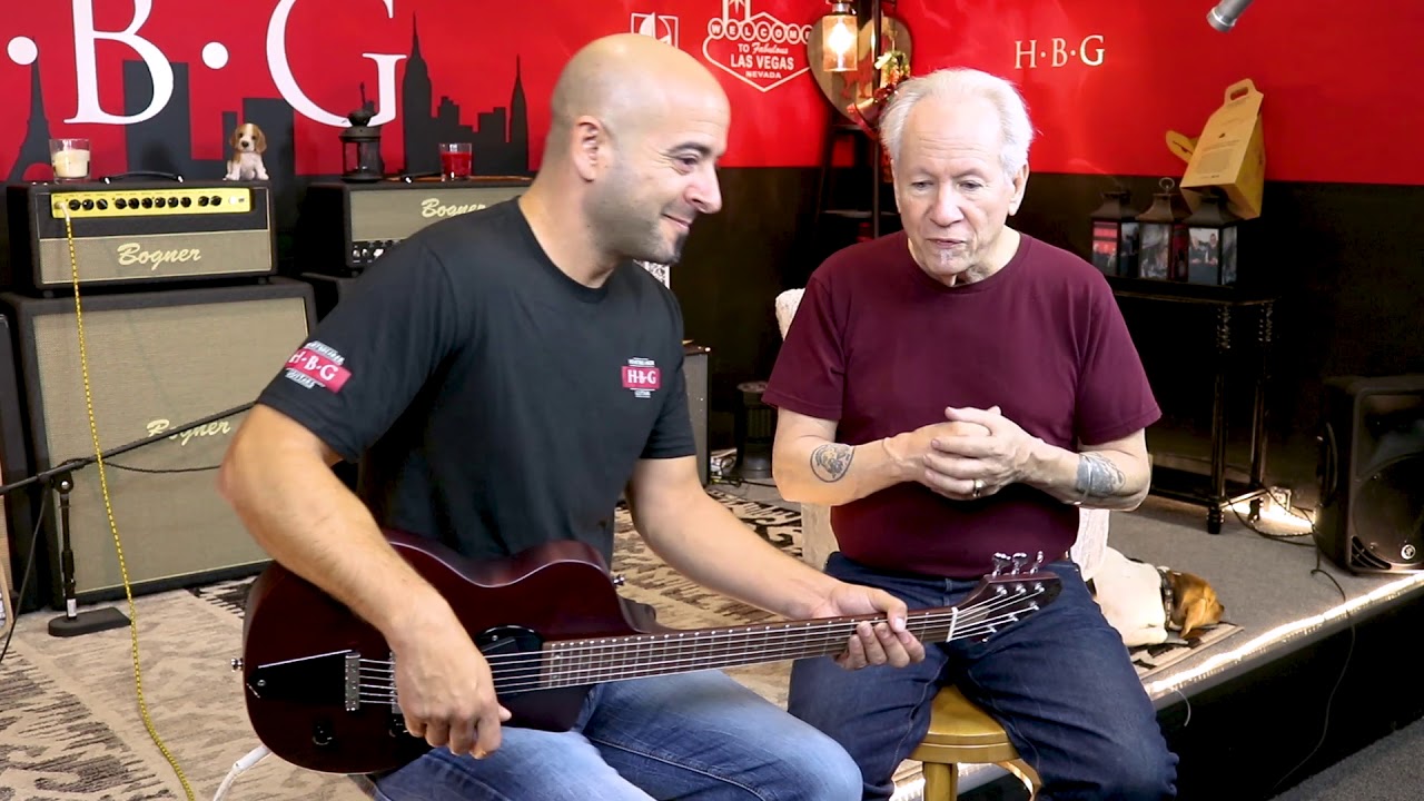 Rick Turner Model 1 Guitar Demo