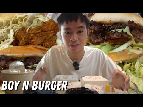 BOY N BURGER REVIEW - Hong Kong’s Latest Fast Food BURGER CHAIN