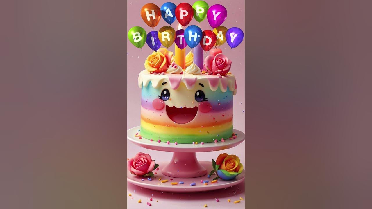 Happy Birthday Song For Special Day Happy Birthday To You 🎂#happybirthdaysongwithangel #birthday