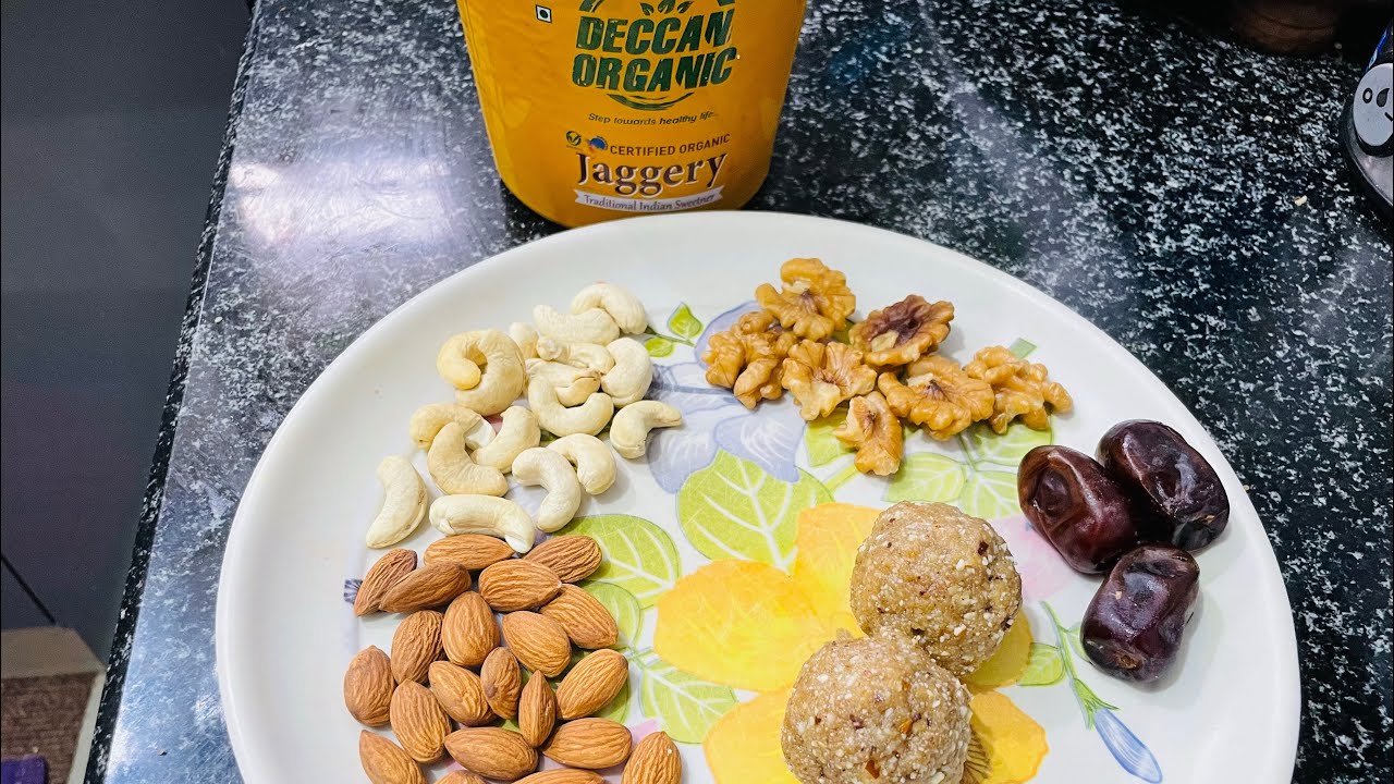 Baby Brain development and weight gain Dry fruits laddu for toddlers 2