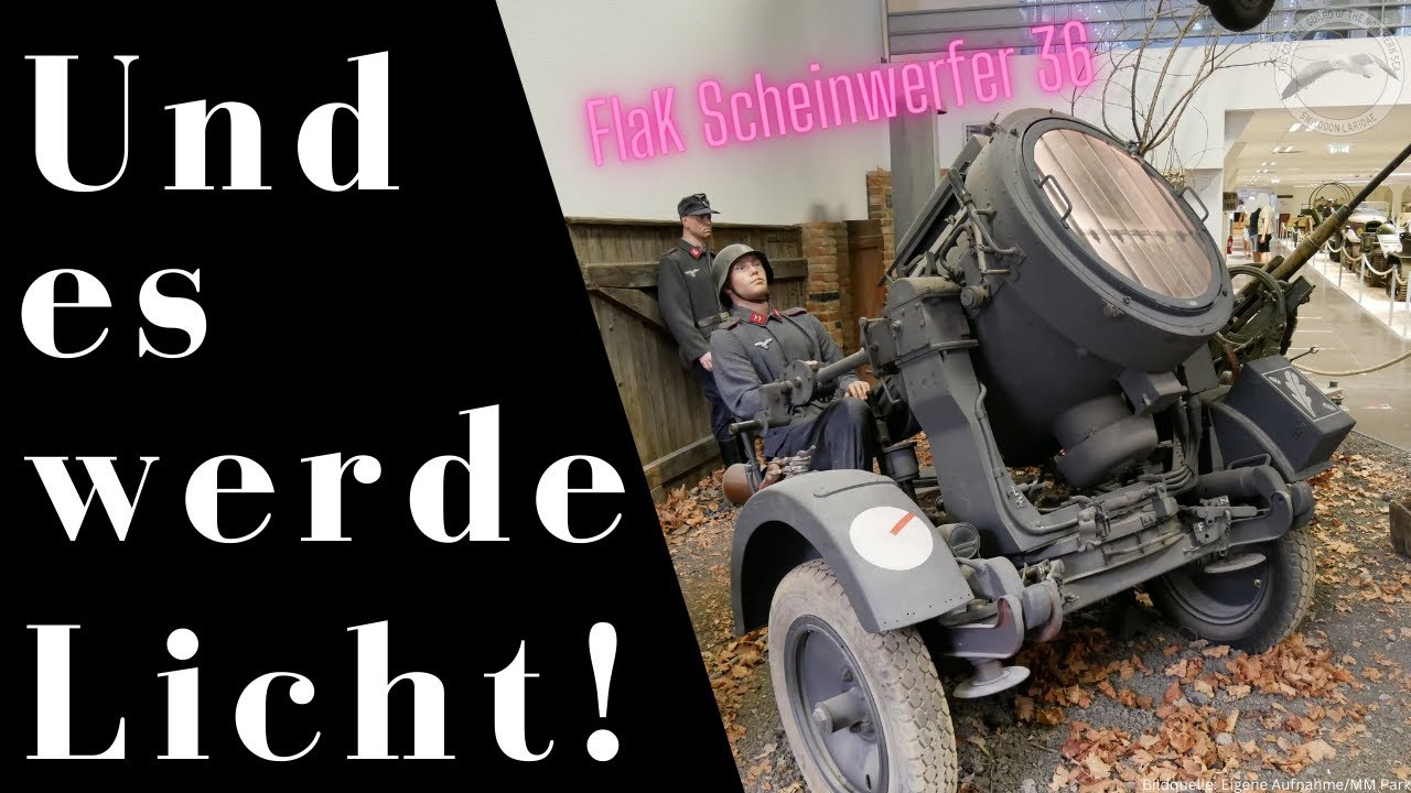 Wie funktioniert ein FlaK-Scheinwerfer?