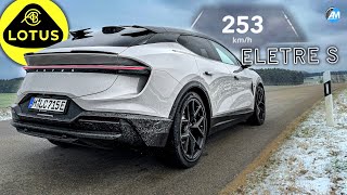 NEW! LOTUS Eletre S (603hp) | 0-253 km/h acceleration🏁| by Automann in 4K