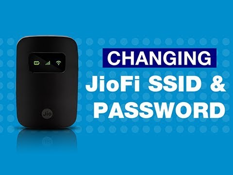 JioFi - How to Change JioFi Name (SSID) and Password | Reliance Jio