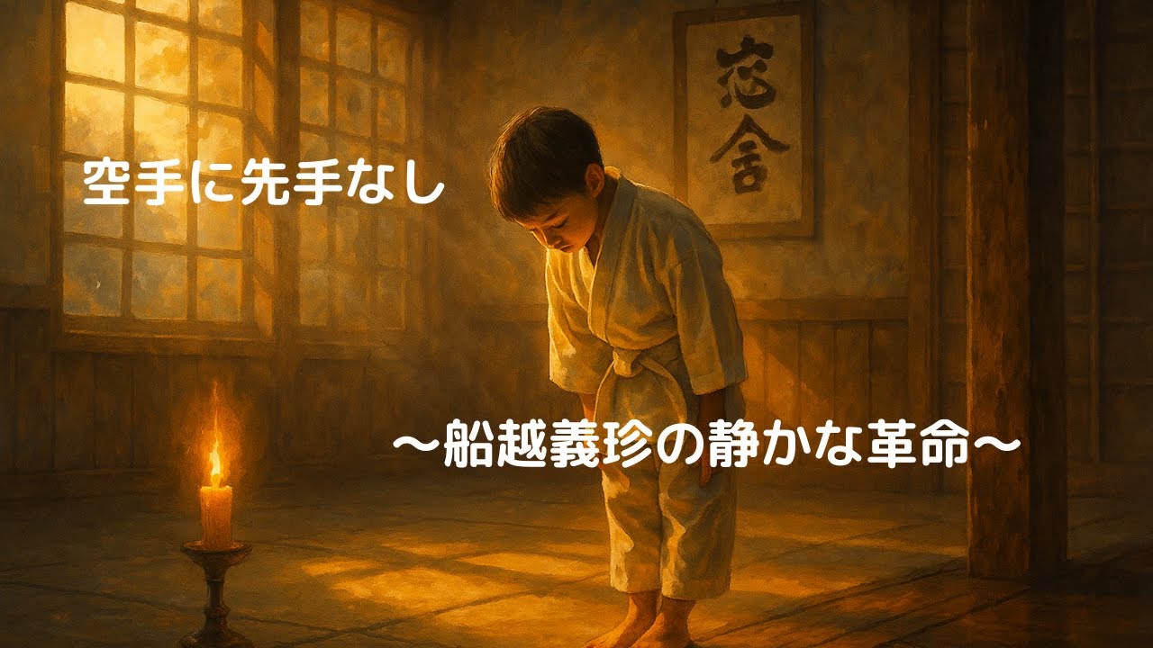 空手に先手なし ～船越義珍の静かな革命～ Youtube 