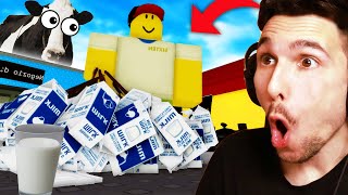 SOLO SE TI PIACE IL LATTE PUOI GUARDARE QUESTO VIDEO!! (Roblox Be A Dad Get Milk) screenshot 5