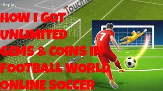 Football World Online Soccer Hack - Get Unlimited Gems & Coins Cheat For Android & IOS screenshot 4