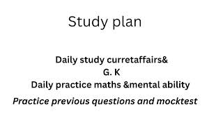 Company borad lgs study plan
