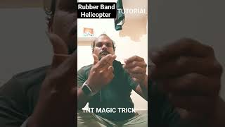 BEST Magic. Tutorial Halicopter RubberBand Trick. magictrick rubberbandtrick shorts viral magic