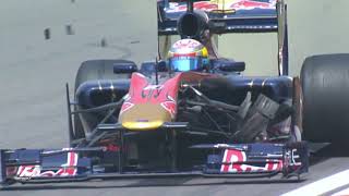 Sebastien Buemi's Wheels Come Off   2010 Chinese Grand Prix 2