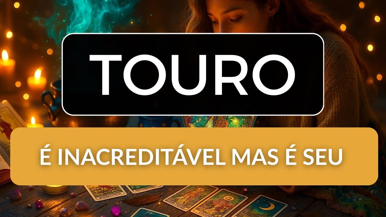 TOURO • Você sempre soube que enriqueceria.. Agora esse dinheiro é seu!