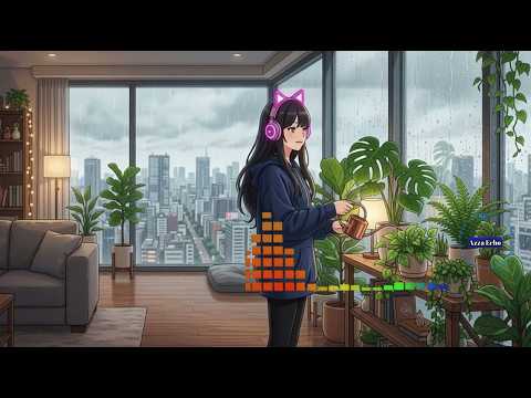 Soft Rain & Warm Coffee ☕ | Cozy Lo-fi Beats for Study, Relax & Sleep