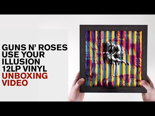 Guns N' Roses / Use Your Illusion 12LP vinyl - unboxed! - YouTube