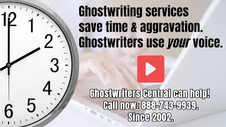 Ghostwriting services by skilled ghostwriters! A ghost tells your story in your voice. You save time