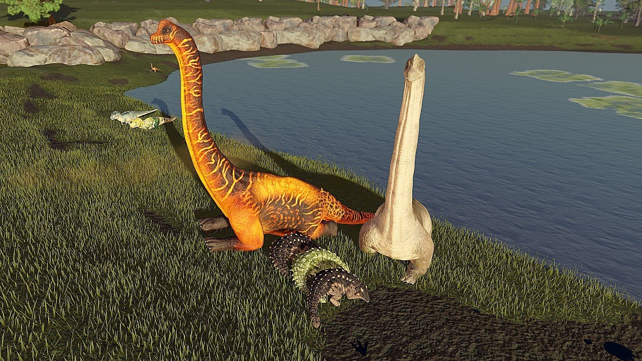 A Jornada do BRACHIOSAURUS! Dinosaur Life Roblox