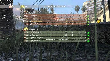 Raw Footage Ep. 22 - MW2 4v4 GB SnD - Scrapyard & Invasion