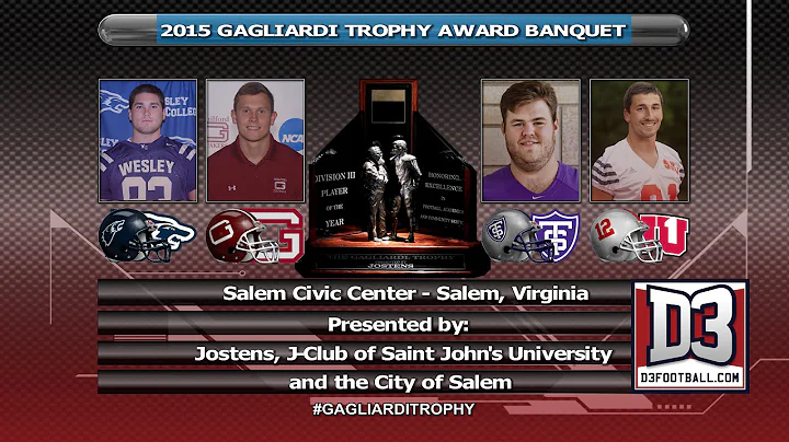 23rd Annual Gagliardi Trophy Presentation