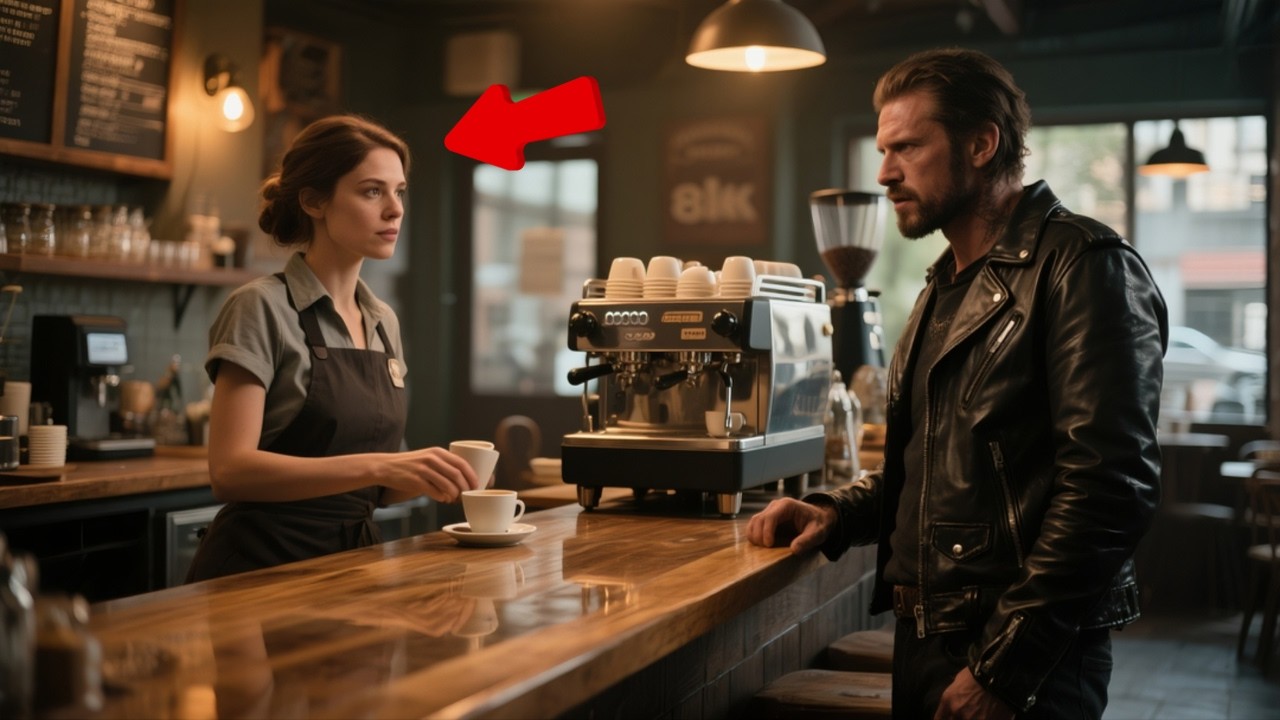 She Served Coffee to Strangers Daily — Until an Outlaw Biker Asked, “Do You Still Wear My Ring?”