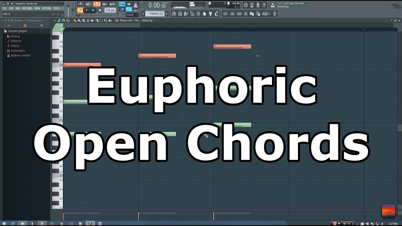 Tip: Using Open Chords for Euphoric Sounding Progressions