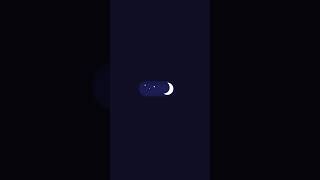 How to code the Sun/Moon morphing animation ✨ #coding #webdesign #shorts