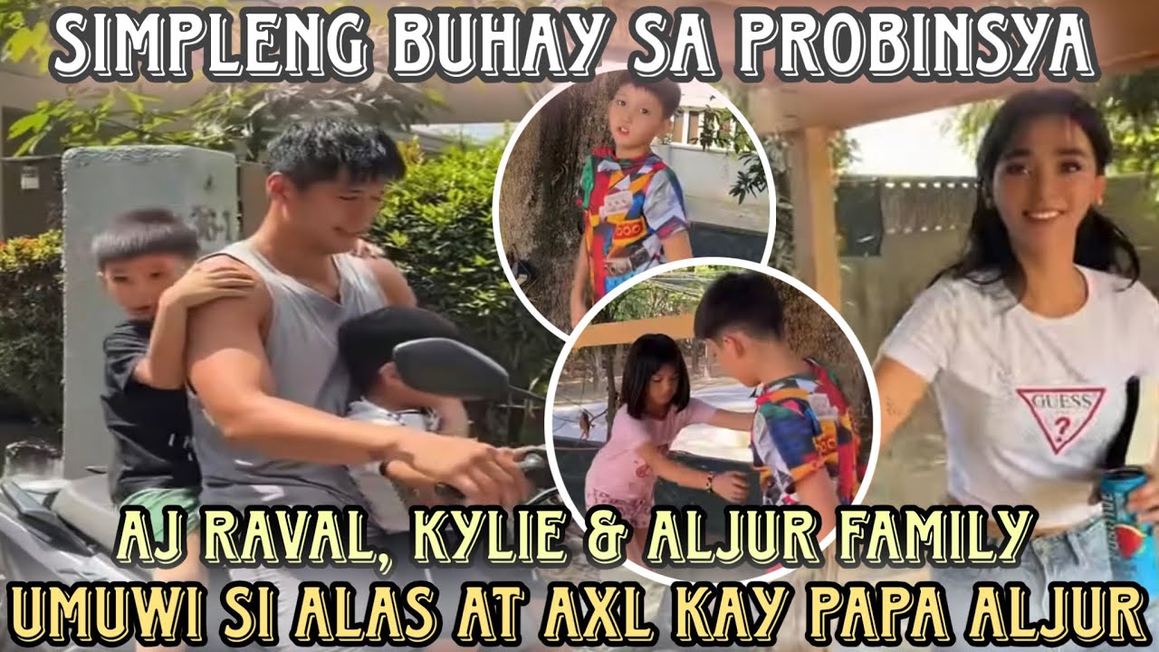 Kylie Padilla pinayagan ang anak n umuwi kay Aljur sa Pampanga sama-sama lahat ang saya magkakasundo