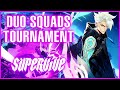 New SUPERVIVE Tournament Format! Duo Squads by Sprocaine with Shoutcasting ft MadMagical &amp; JustReliq