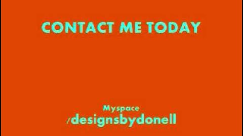 Myspace Music Profile DIV Layouts