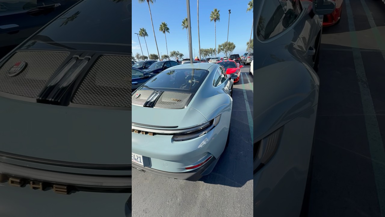 Rare Porsche 911 S/T Manual Lightweight Supercar 