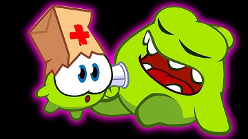 6 Om Nom "Docter" Sound Variations in 35 seconds