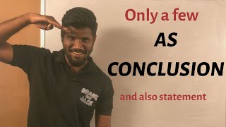 Only a few as conclusion & also statement | syllogism | doubts resolved | Mr.Jackson