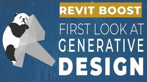 REVIT: Generative Design Tool 2021 : First impression  - Part 1