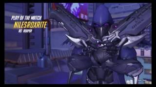 Phatred -Reaper- Overwatch Compeive Play 5 Man Ulti 2