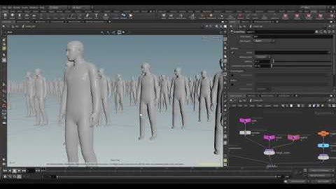 Houdini Crowd Simulation Tutorial