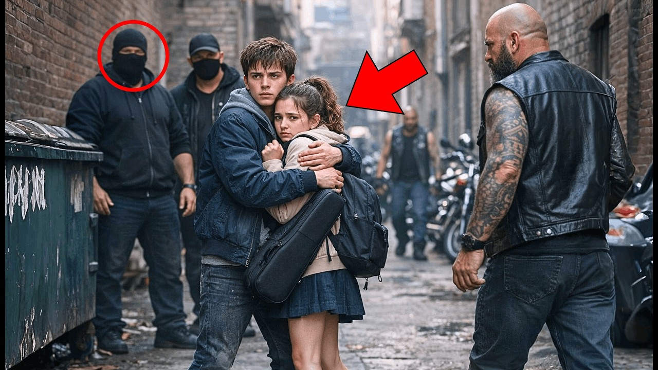 Homeless Boy Took a Beating defending Biker's Daughter From Bullies — What Hells Angels Did next was